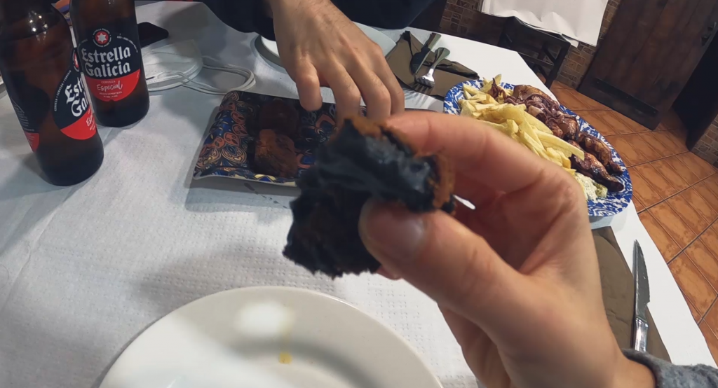 Croquetas y cervezas en Palas del Rei